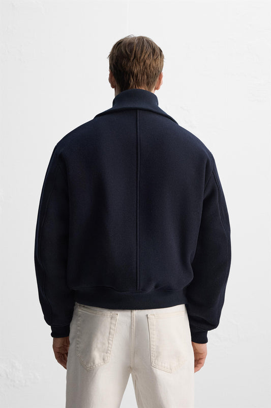 Fleecejacke Blau